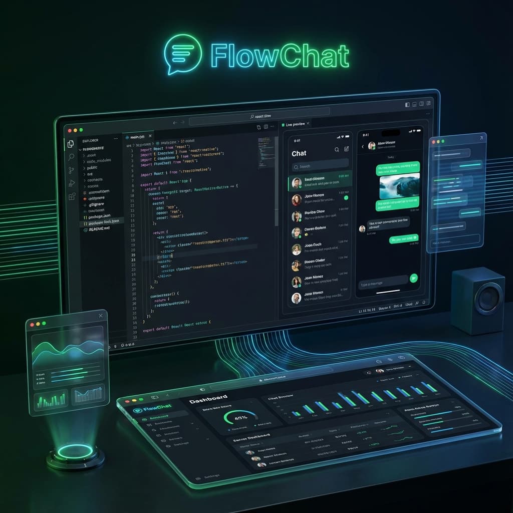 FlowChat - Real-time Messenger App Development Sri Lanka